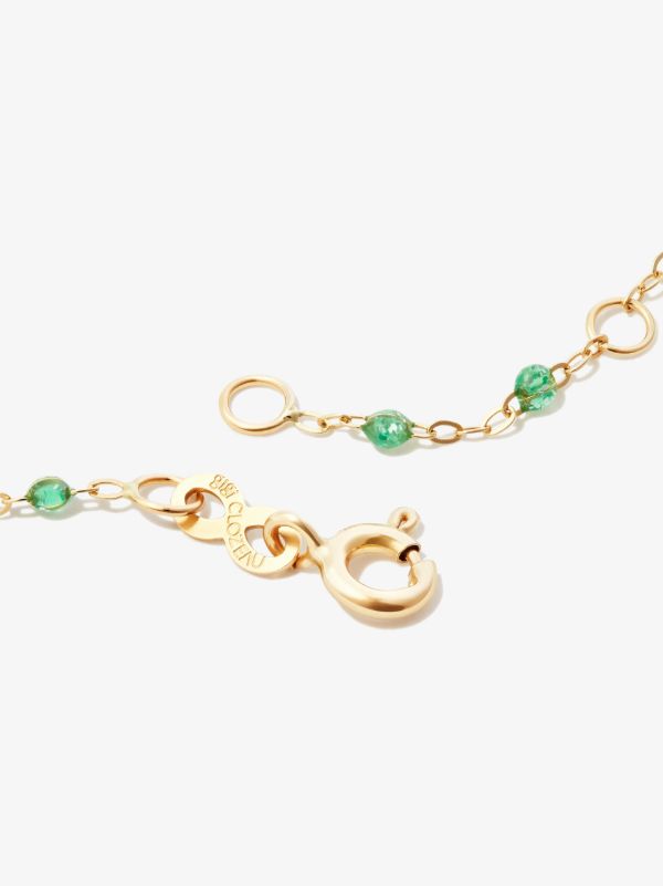 Browns Gigi Clozeau 18K Yellow Gold Classic Beaded Necklace | Browns Fine Necklaces