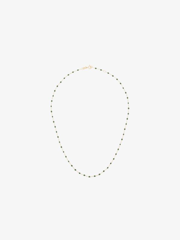 browns Gigi Clozeau 18K yellow gold Classic Gigi 42 CM beaded necklace | Browns Fine Necklaces
