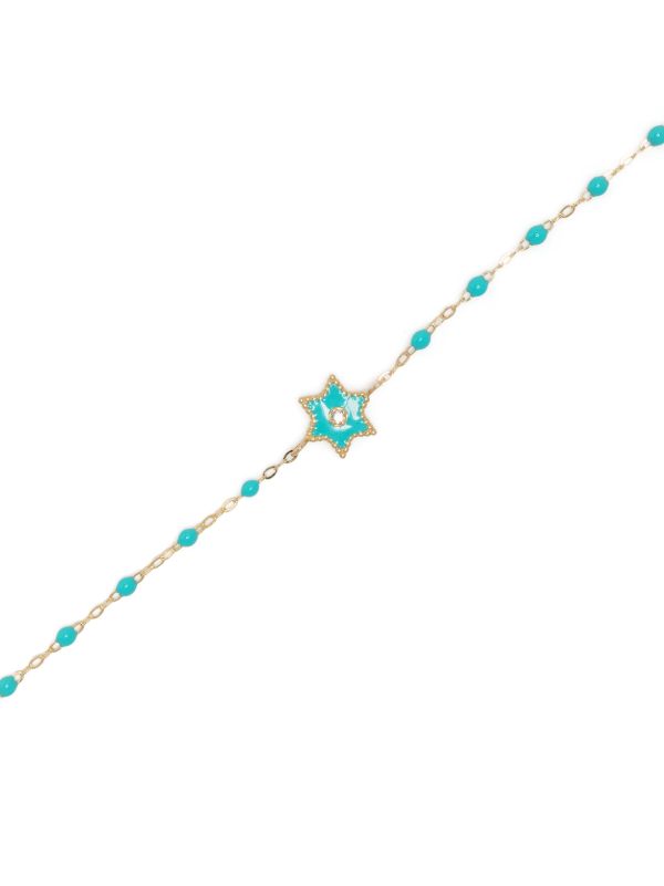 Browns Gigi Clozeau 18K Yellow Gold Étoile Turquoise Bracelet | Browns Fine Bracelets