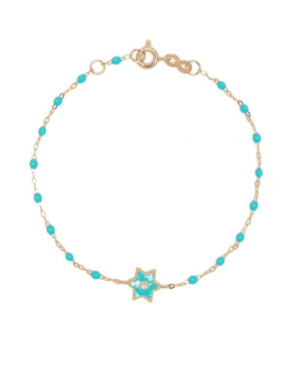 browns Gigi Clozeau 18K Yellow Gold Étoile Turquoise Bracelet | Browns Fine Bracelets