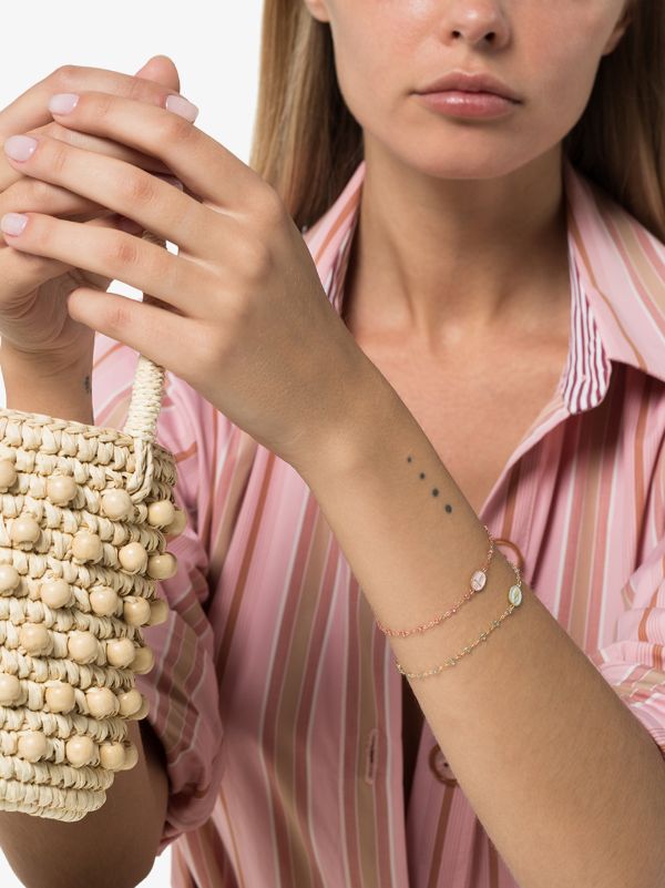 Browns Gigi Clozeau 18K Yellow Gold Mini Madone Bracelet | Browns Fine Bracelets