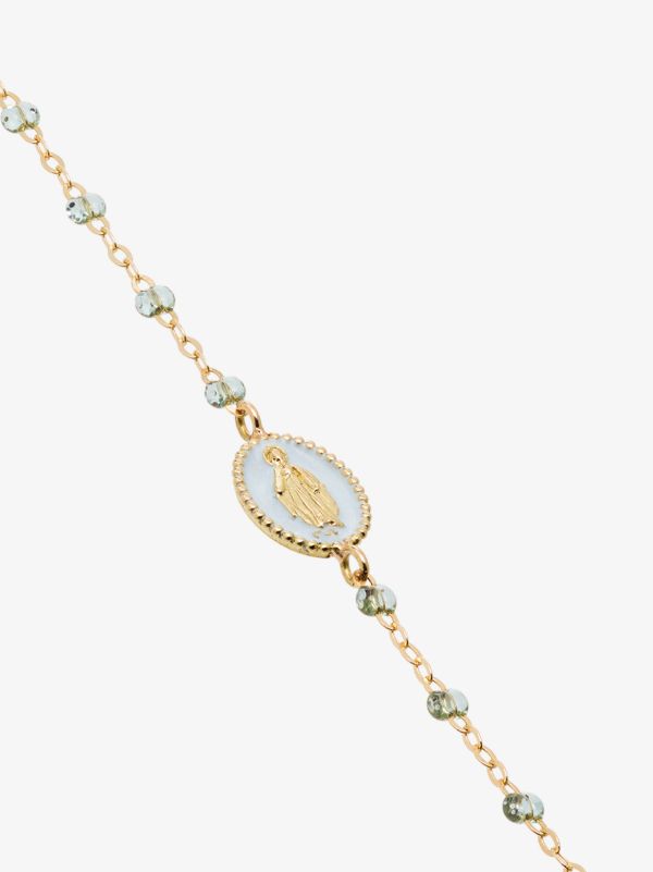 Browns Gigi Clozeau 18K Yellow Gold Mini Madone Bracelet | Browns Fine Bracelets