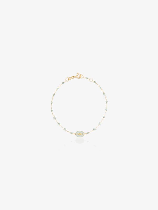browns Gigi Clozeau 18K yellow gold Mini Madone bracelet | Browns Fine Bracelets