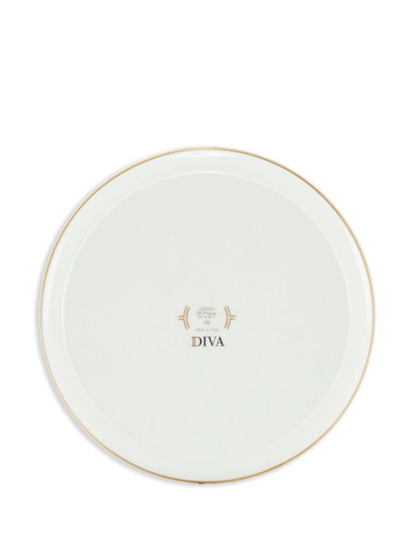 Browns GINORI 1735 Blue Diva Porcelain Round Tray | Browns Decorative Trays & Plates