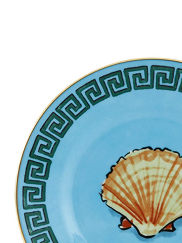 Browns GINORI 1735 Multicolour Il Viaggio Di Nettuno Bread Plates Set | Browns Plates & Bowls