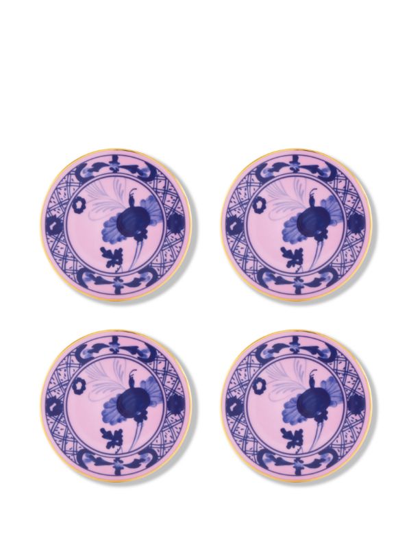 Browns GINORI 1735 Oriente Italiano Coaster (Set Of Four) | Browns Plates & Bowls