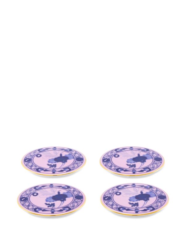 Browns GINORI 1735 Oriente Italiano Coaster (Set Of Four) | Browns Plates & Bowls