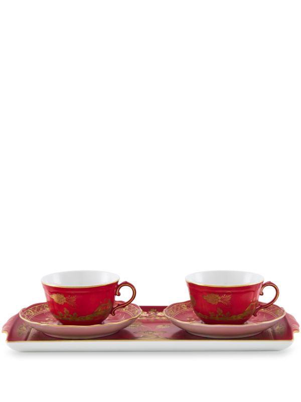 browns GINORI 1735 Oriente Italiano Coffee Cups (Set of Two) | Browns Cups & Tea Sets