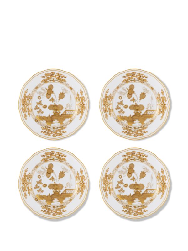 Browns GINORI 1735 Oriente Italiano Dessert Plate (Set Of Four) | Browns Plates & Bowls