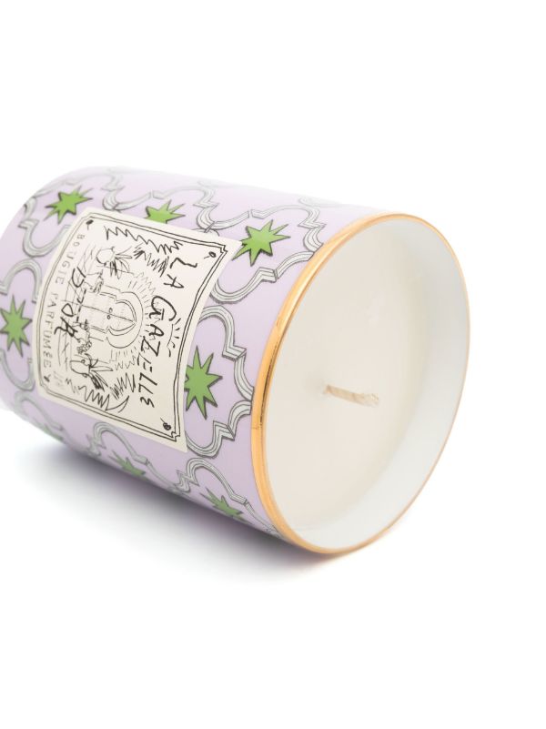 Browns GINORI 1735 Purple Profumi Luchino La Gazelle D'Or Candle | Browns Candles