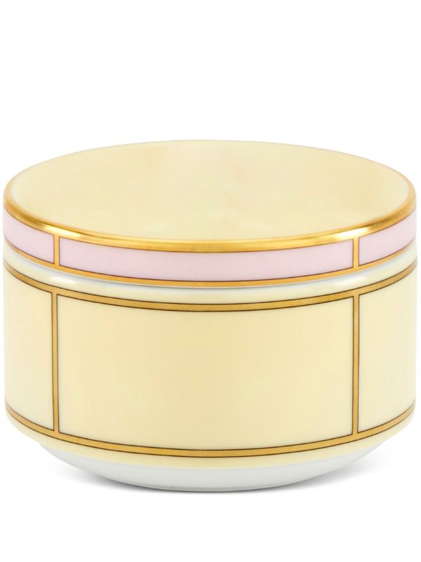 browns GINORI 1735 Yellow Diva Porcelain Sugar Bowl | Browns Plates & Bowls
