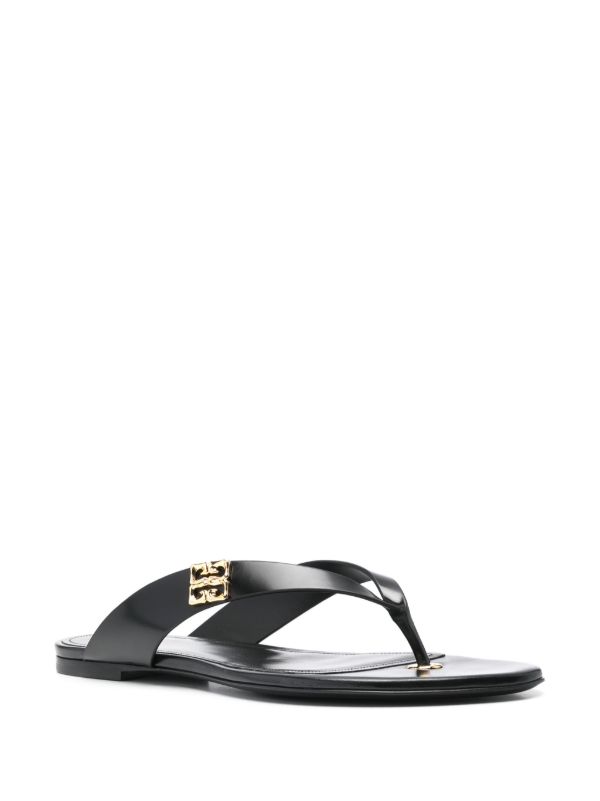 Browns Givenchy 4G Liquid Flat Sandals | Browns Sandals