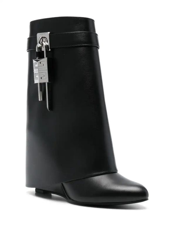 Browns Givenchy Black Shark Lock Boots | Browns Boots