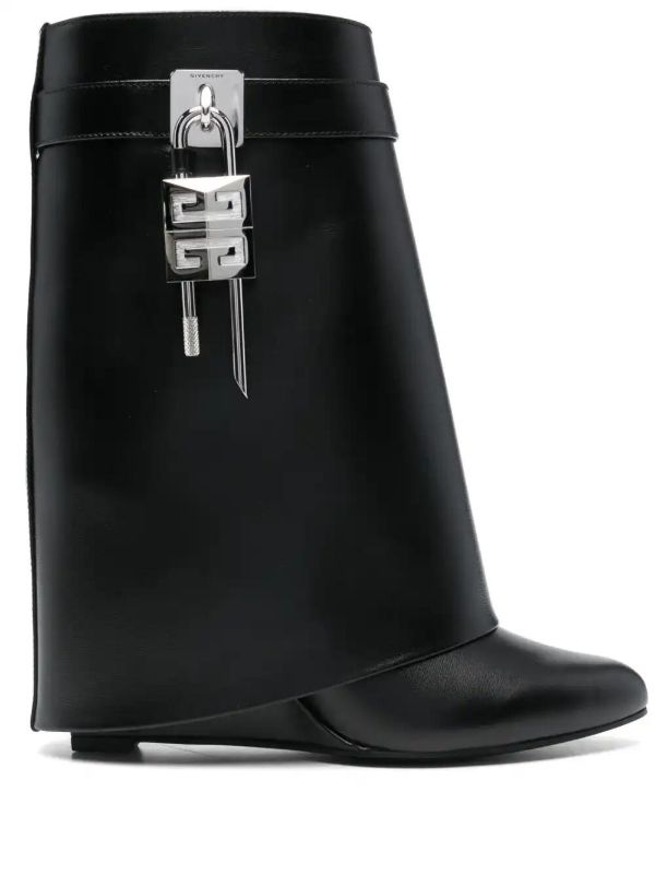 browns Givenchy Black Shark Lock Boots | Browns Boots