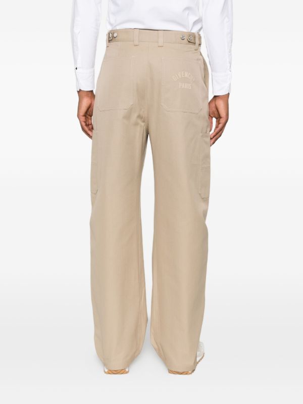 Browns Givenchy Logo-patch Cargo Trousers | Browns Cargo Trousers