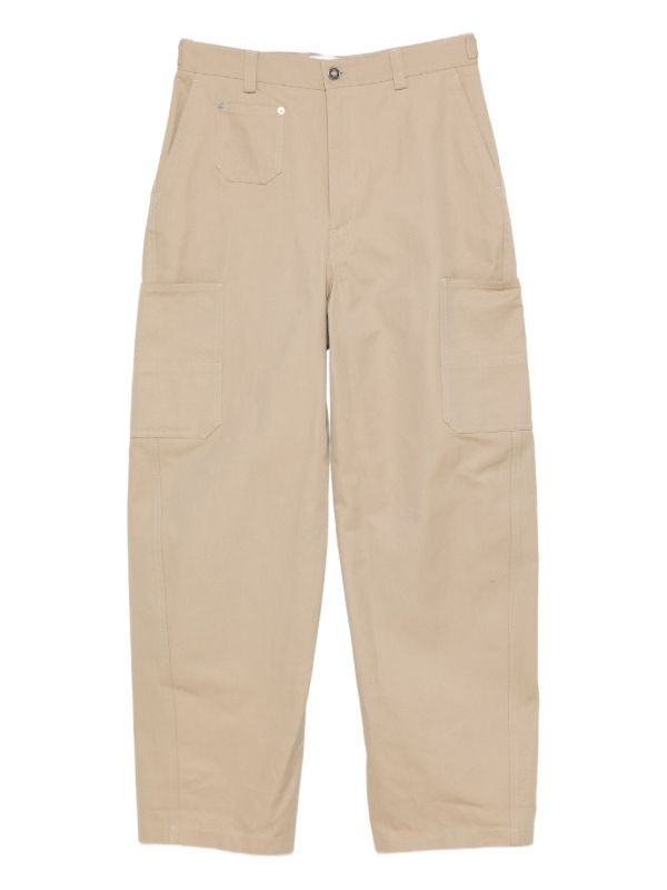 browns Givenchy logo-patch cargo trousers | Browns Cargo Trousers