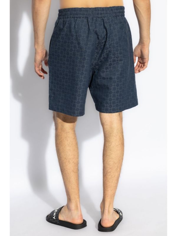 Browns Givenchy Monogram-Pattern Bermuda Shorts | Browns Bermuda Shorts