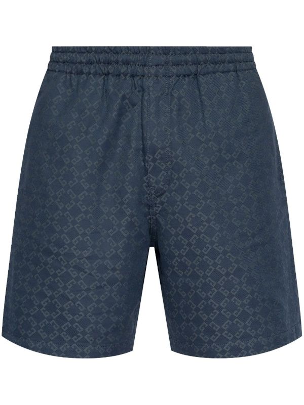 browns Givenchy Monogram-Pattern Bermuda Shorts | Browns Bermuda Shorts