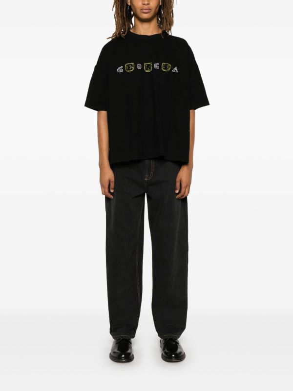 Browns Glass Cypress Embroidered T-Shirt | Browns T-Shirts