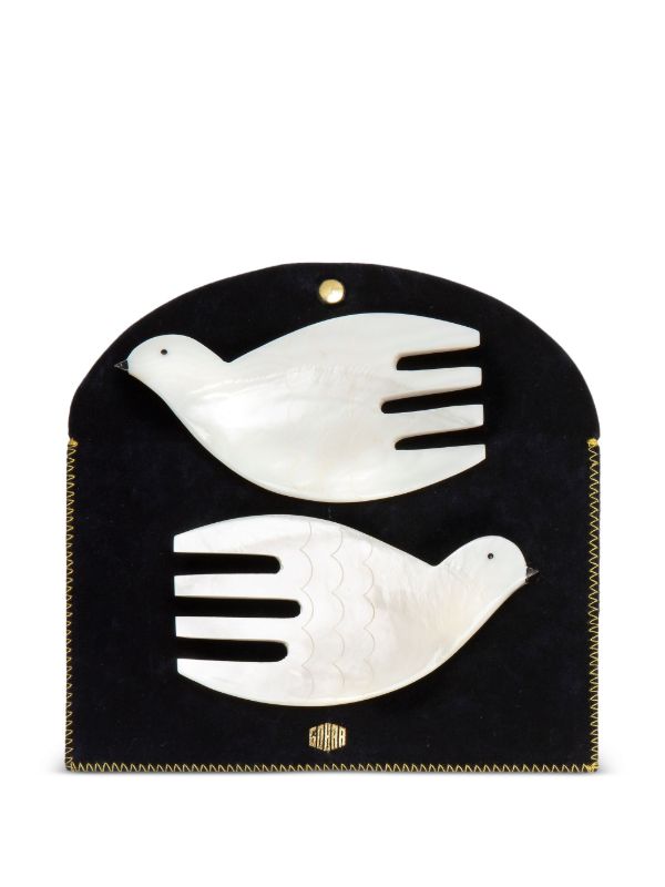 Browns Gohar World Bird-shaped Hair Combs | Browns Travel Accessories