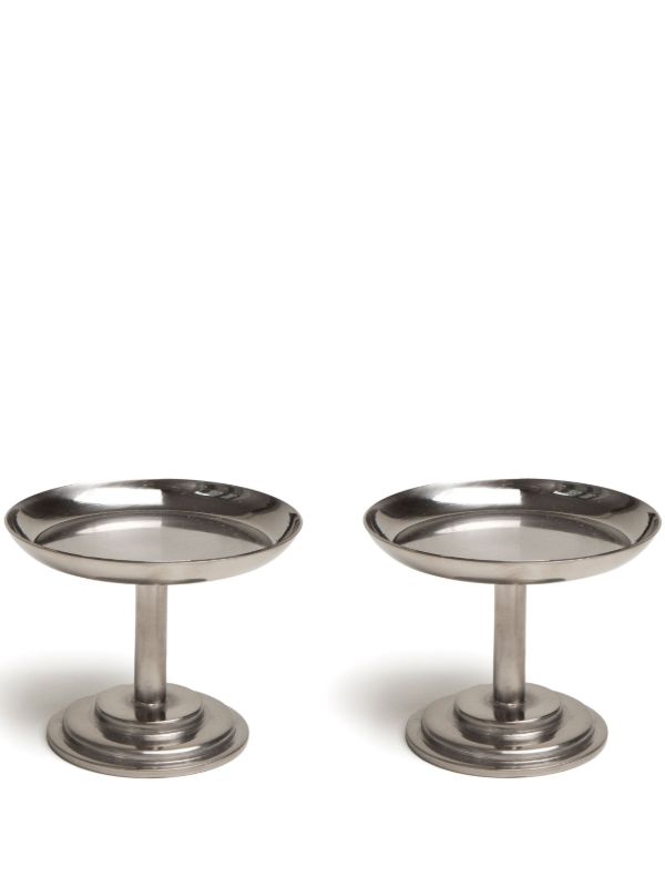 browns Gohar World Dessert Stem (Set of Two) | Browns Plates & Bowls