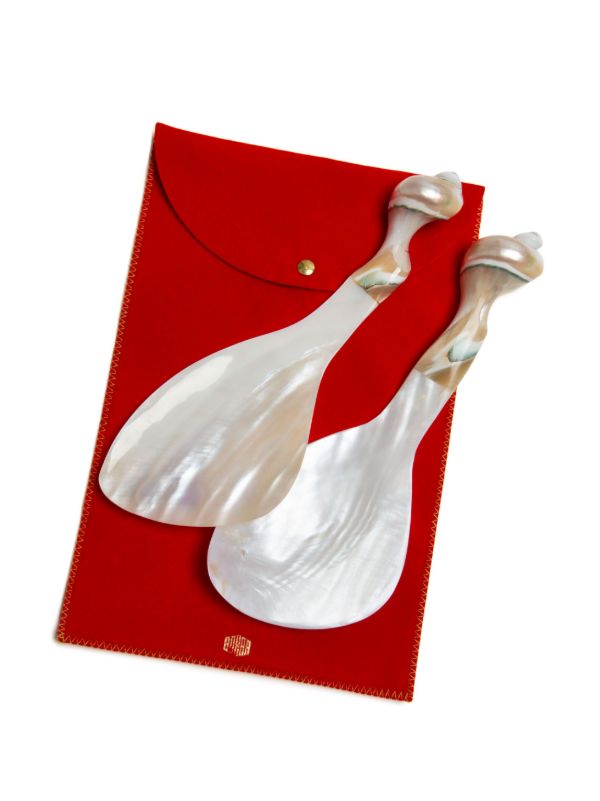 Browns Gohar World Salad Servers (Set Of Two) | Browns Cutlery