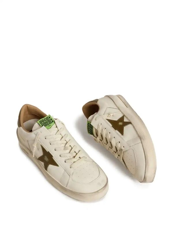 Browns Golden Goose Stardan Star-patch Leather Sneakers | Browns Low-Tops