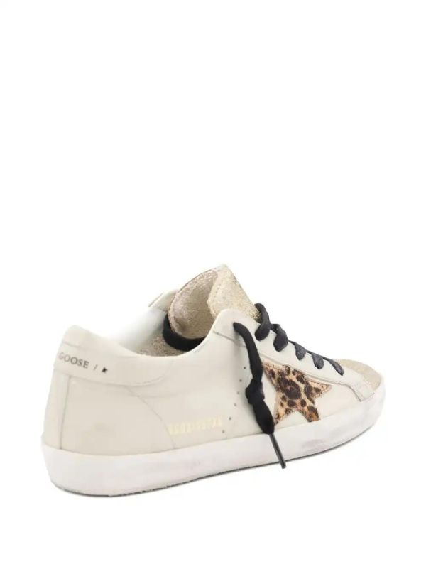 Browns Golden Goose Super-Star Glittered Sneakers | Browns Sneakers