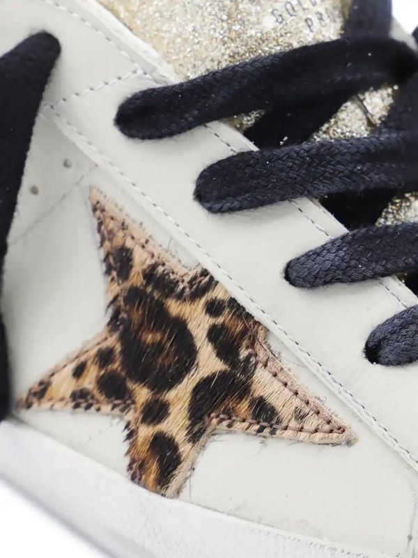 Browns Golden Goose Super-Star Glittered Sneakers | Browns Sneakers