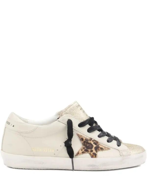 browns Golden Goose Super-Star glittered sneakers | Browns Sneakers