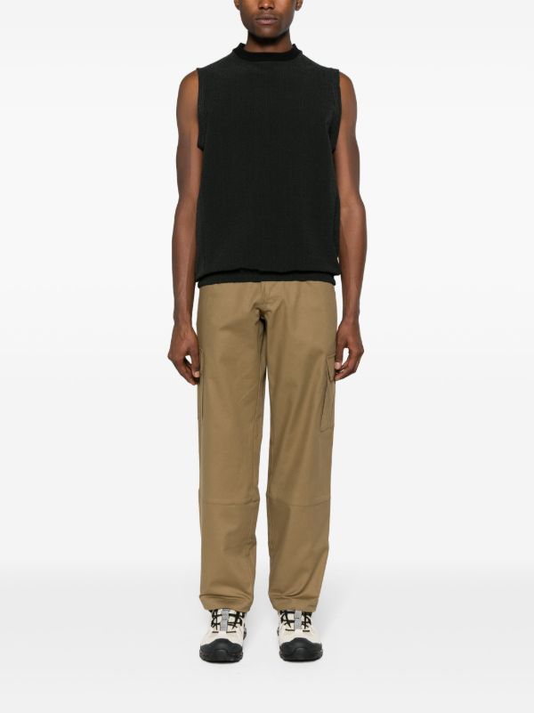 Browns GR10K Black IBQ Factory Cotton Vest | Browns Vests & Tank Tops