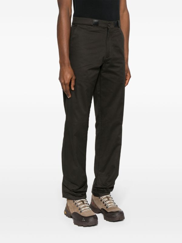 Browns GR10K Brown Low Noise Cotton Trousers | Browns Regular-Fit & Straight Leg Pants