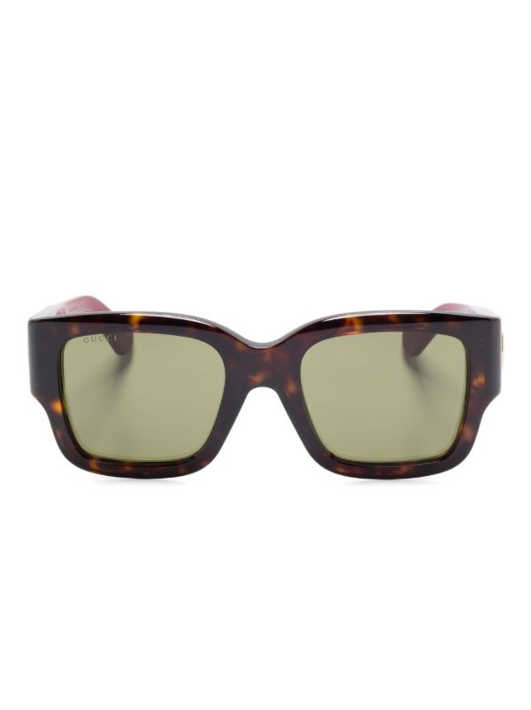 browns Gucci Eyewear square-frame sunglasses | Browns Sunglasses