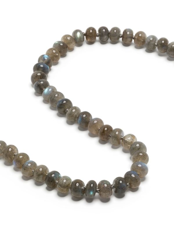 Browns Harwell Godfrey 18K Yellow Gold Foundation Labradorite Beaded Necklace | Browns Fine Necklaces