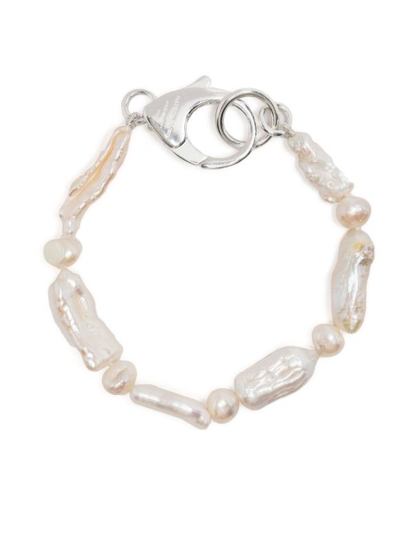 browns Hatton Labs sterling silver Baroque pearl bracelet | Browns Bracelets