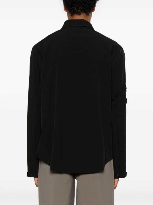 Browns HELIOT EMIL Black Long-Sleeved Shirt | Browns Shirts