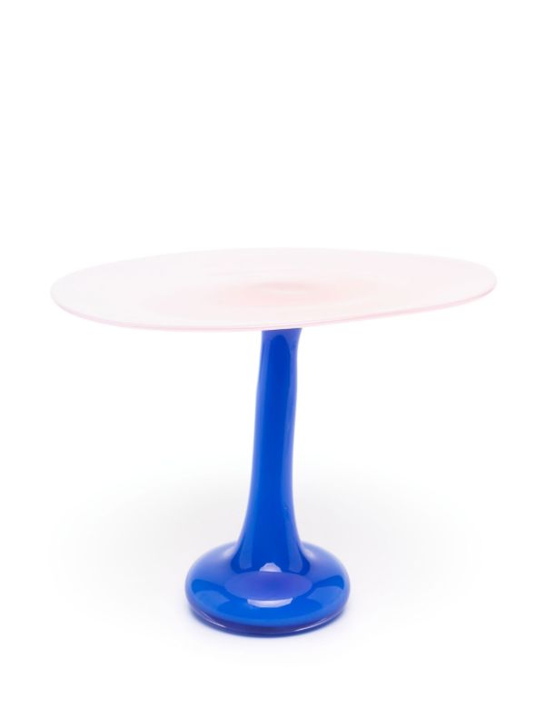 Browns Helle Mardahl Blue Cake Pedestal Stand | Browns Plates & Bowls