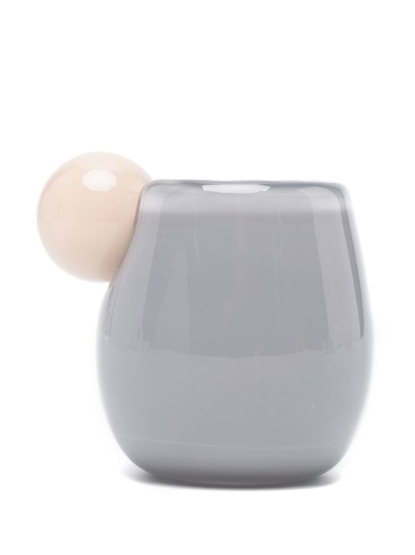 Browns Helle Mardahl Grey Bon Bon Glass Espresso Cup | Browns Cups & Tea Sets