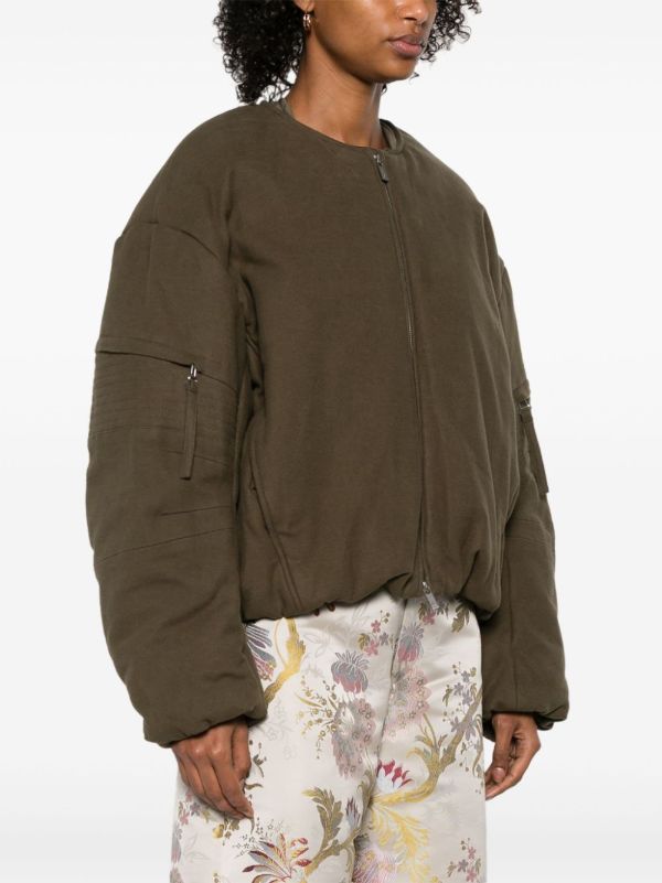 Browns Helmut Lang Cocoon Bomber Jacket | Browns Varsity Jackets