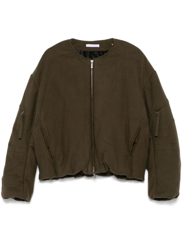browns Helmut Lang Cocoon Bomber Jacket | Browns Varsity Jackets