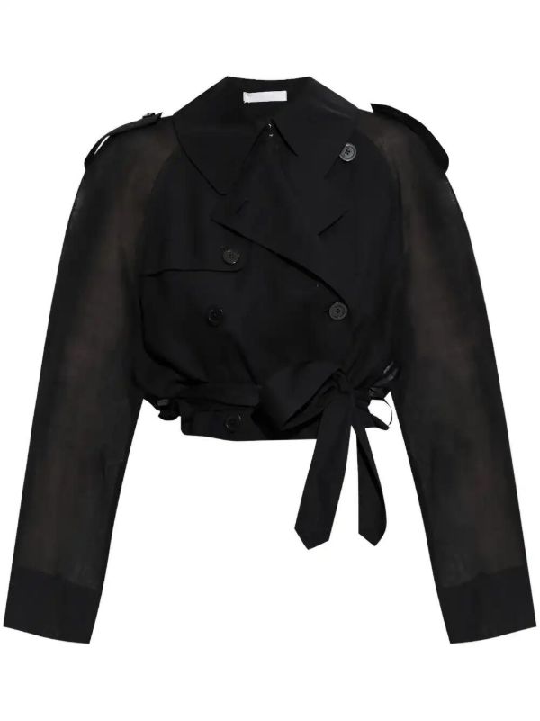 browns Helmut Lang cropped jacket | Browns Cropped Jackets