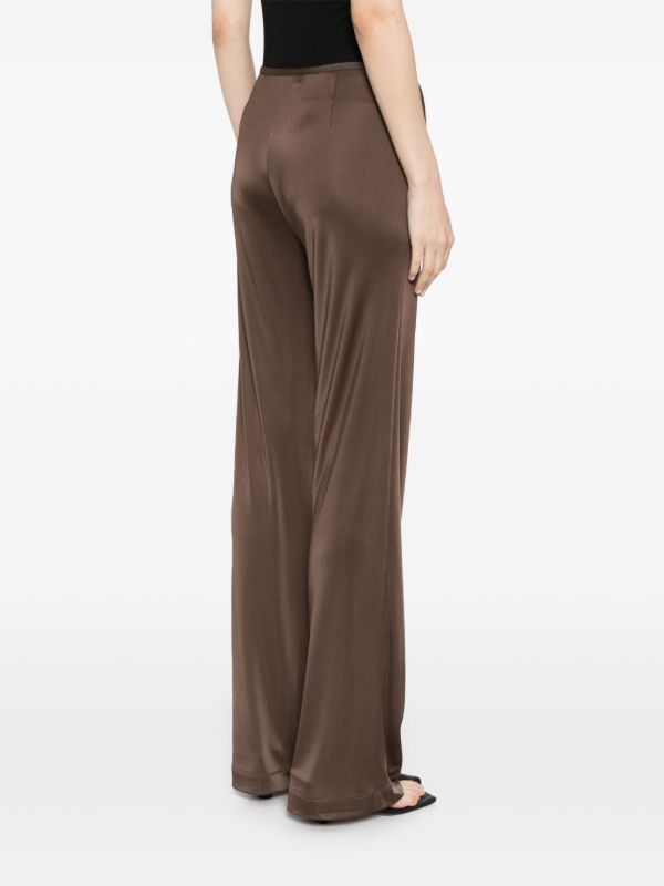 Browns Helmut Lang Jersey Trousers | Browns Straight-Leg Pants