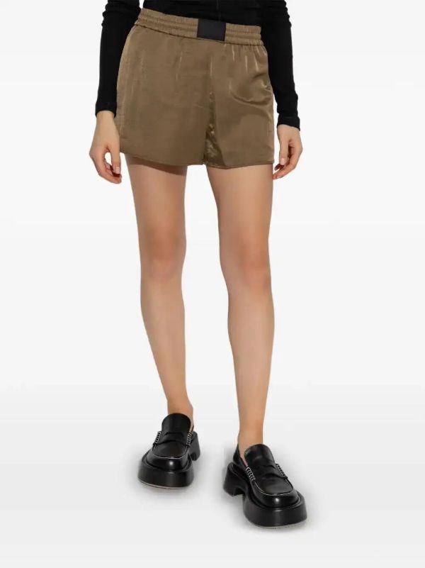 Browns Helmut Lang Logo-appliqué Shorts | Browns Short & Mini Shorts