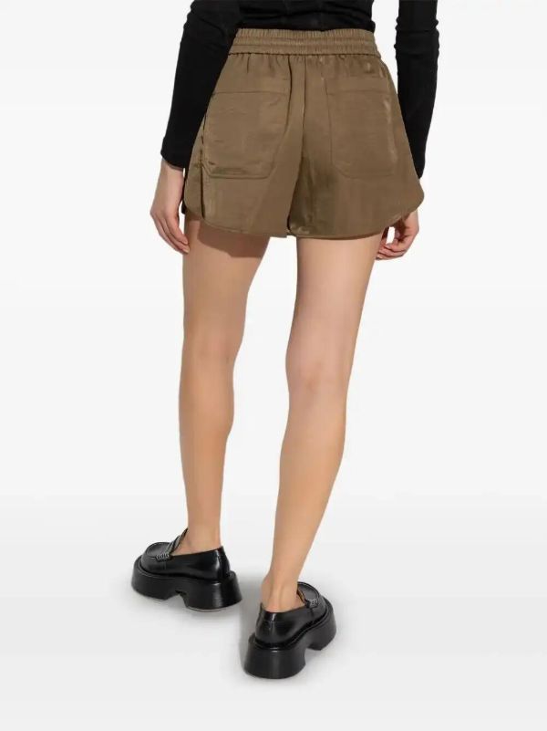 Browns Helmut Lang Logo-appliqué Shorts | Browns Short & Mini Shorts