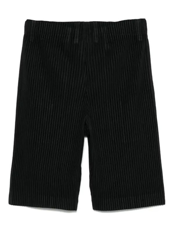 Browns Homme Plissé Issey Miyake MC August Shorts | Browns Bermuda Shorts