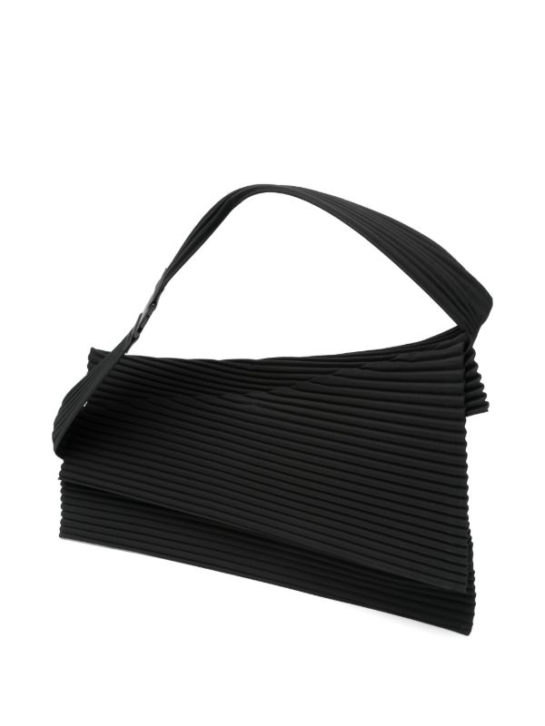 Browns Homme Plissé Issey Miyake Overlap Shoulder Bag | Browns Shoulder Bags