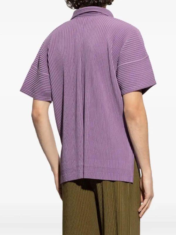 Browns Homme Plissé Issey Miyake Pleated Shirt | Browns Shirts