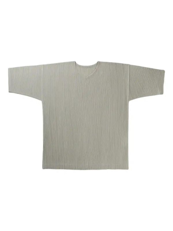 browns Homme Plissé Issey Miyake pleated T-shirt | Browns T-Shirts
