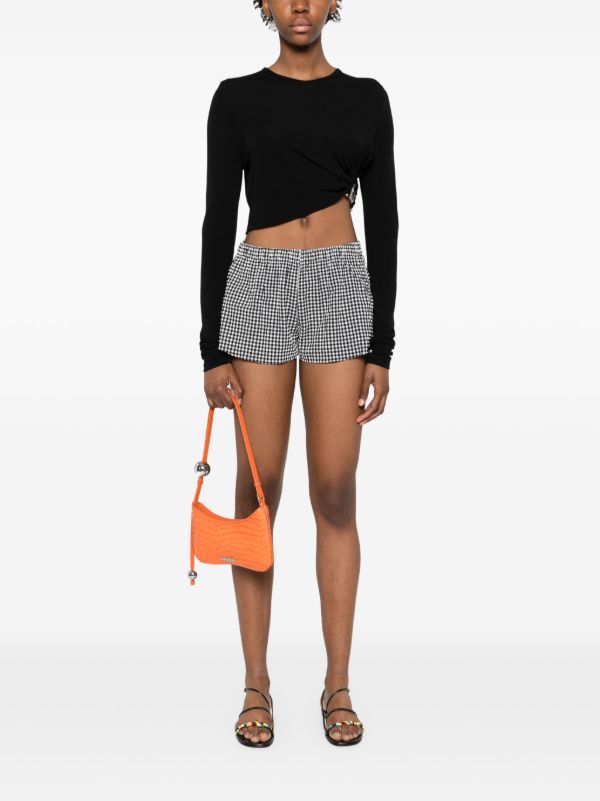 Browns Hunza G Checked Shorts | Browns Short & Mini Shorts