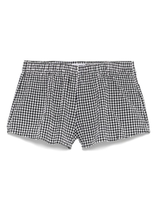 browns Hunza G checked shorts | Browns Short & Mini Shorts